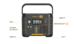 ⚡ Powerness Hiker U300 – Station d’énergie portable 300W – Image 6