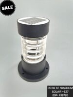 💡 Lampe Solaire Extérieure POTO-XF 101/30CM – Éclairage E27